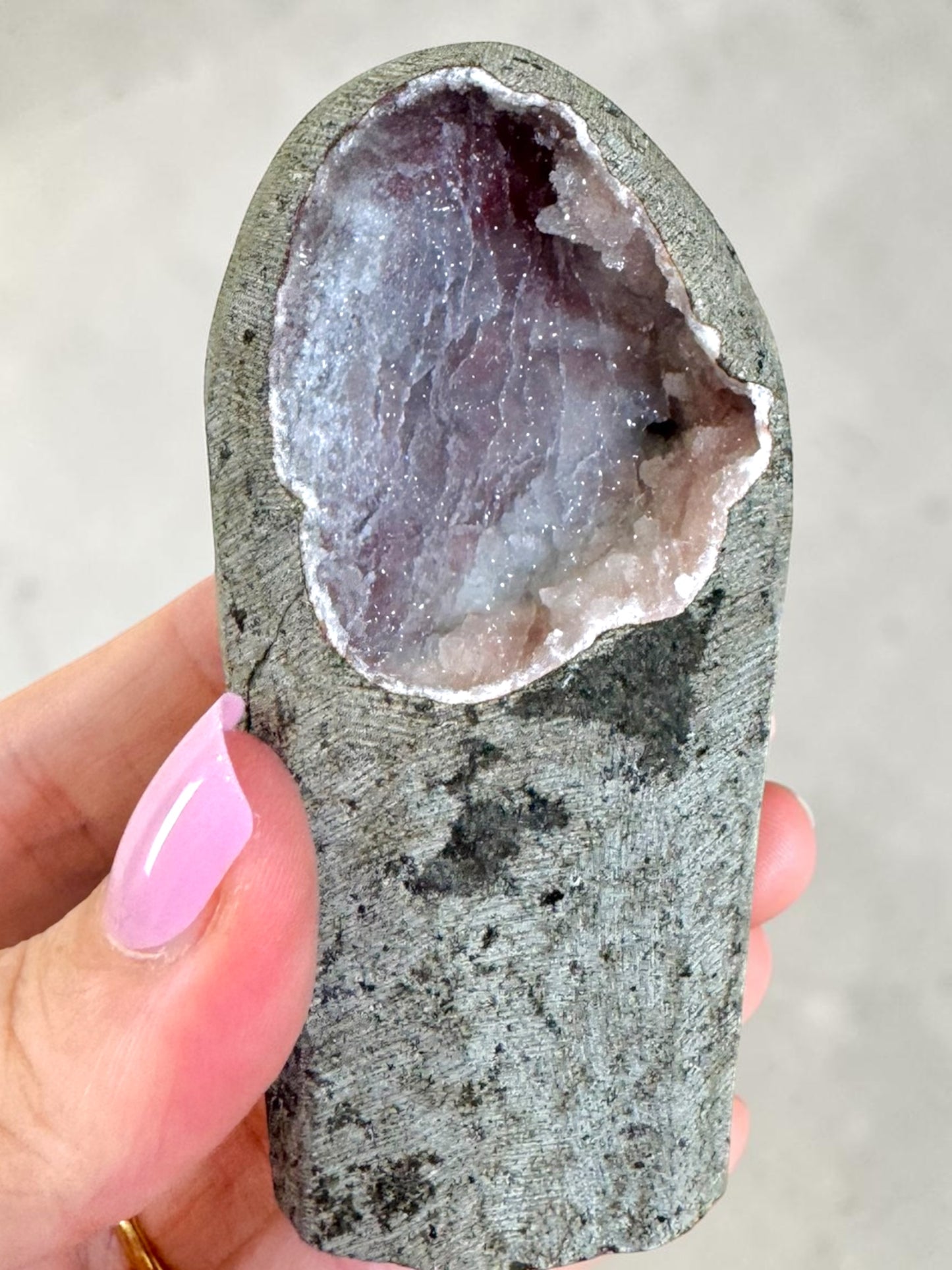 Chalcedony Geode - India