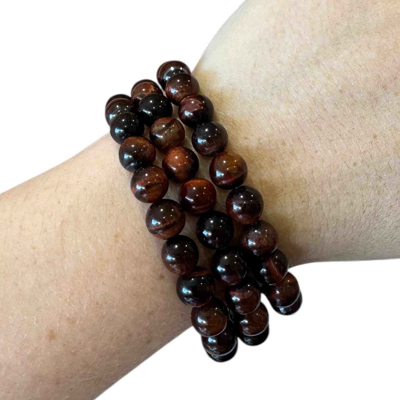 Red Tigers Eye 8mm Bracelets