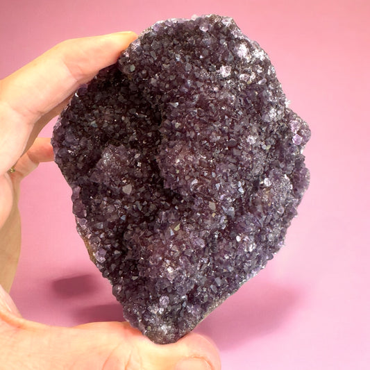 Rainbow Amethyst Cupcake (p)