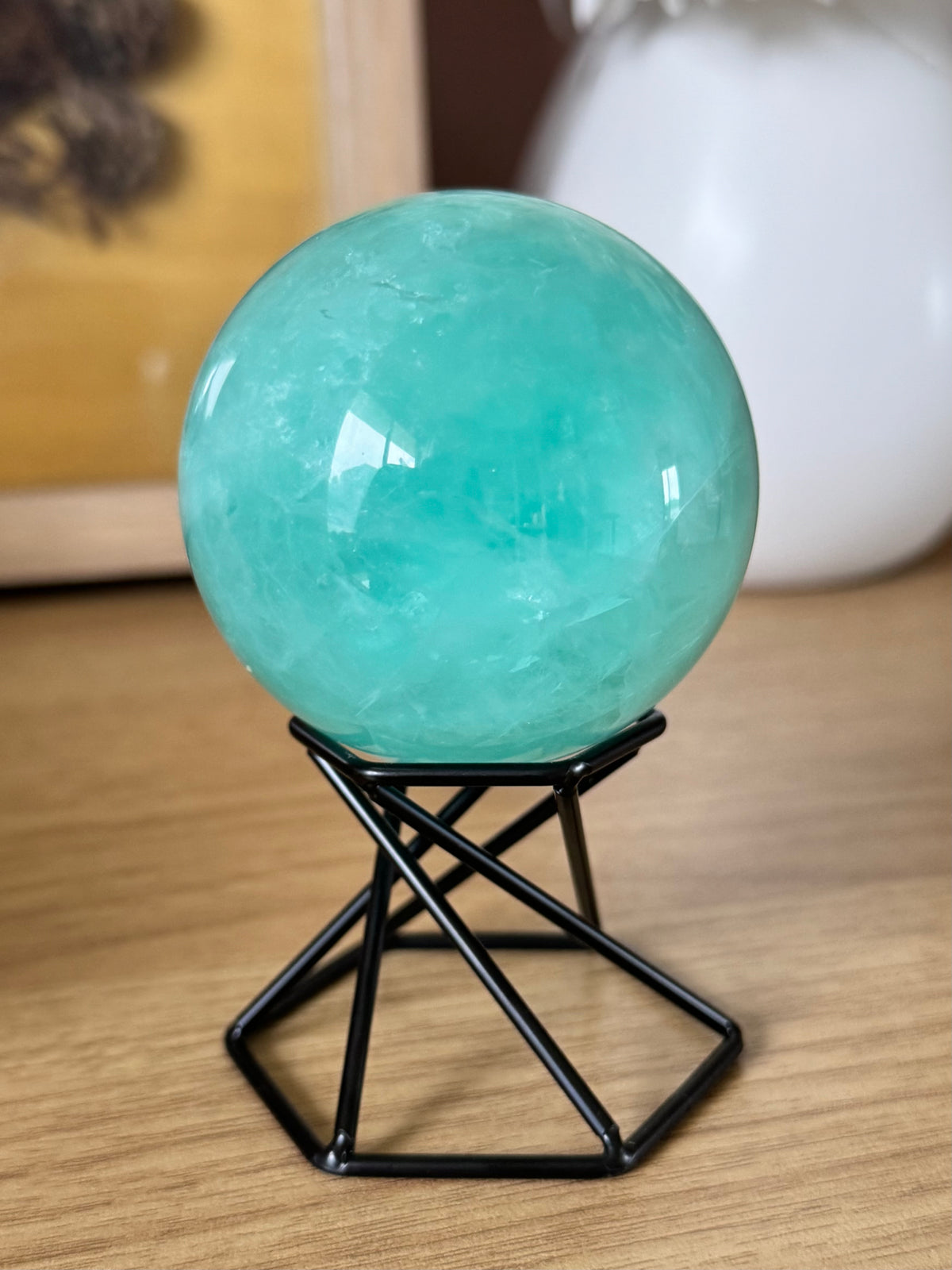 Baja Blast Fluorite Sphere