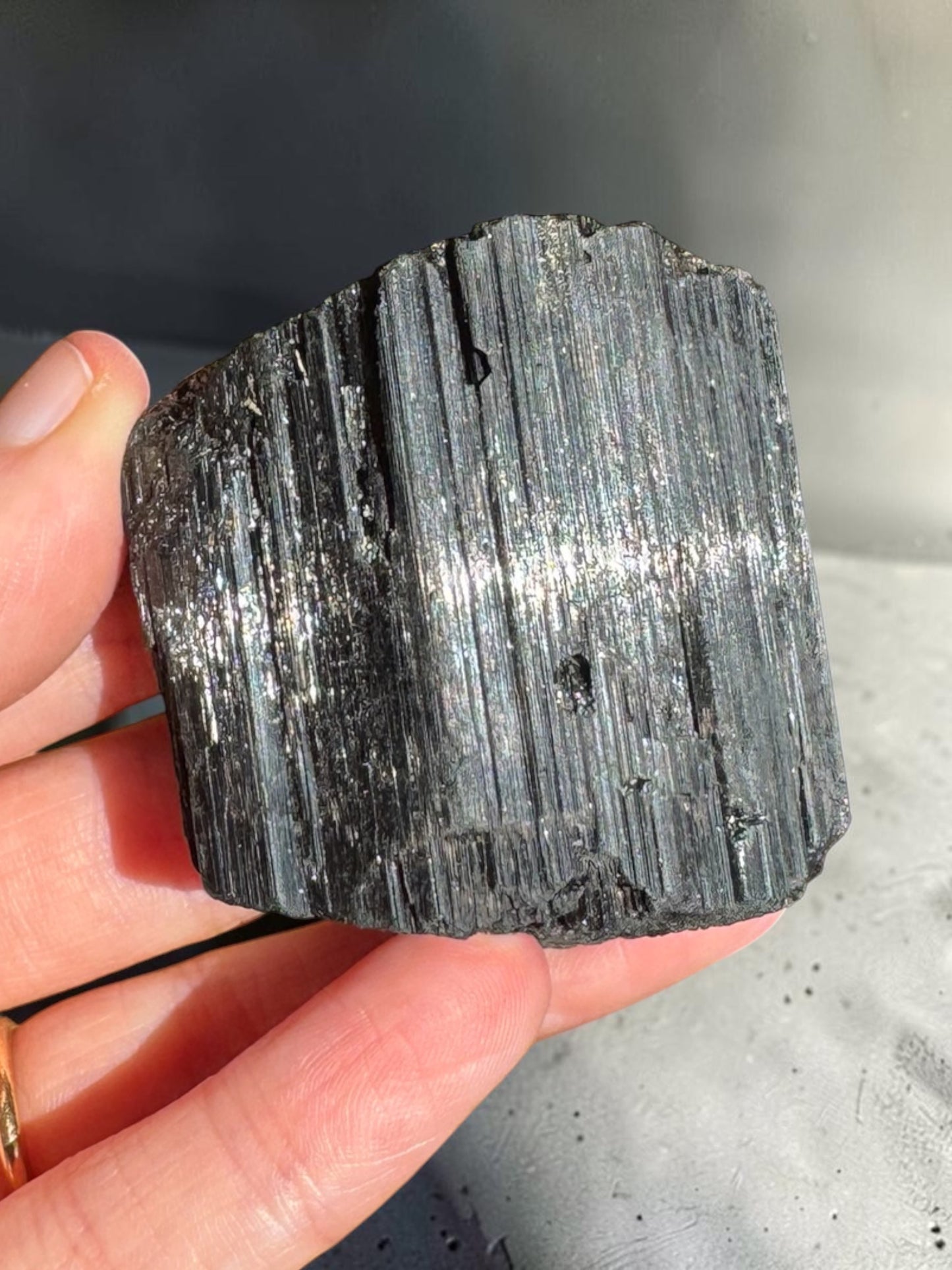 Black Tourmaline Raw Specimen