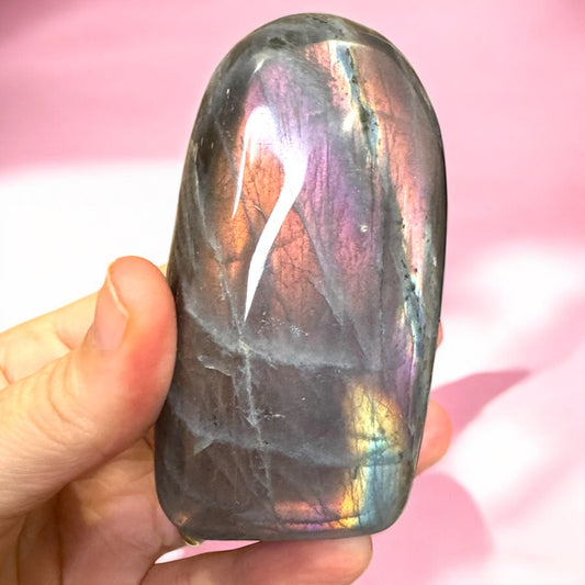 Purple/Orange Labradorite Freeform