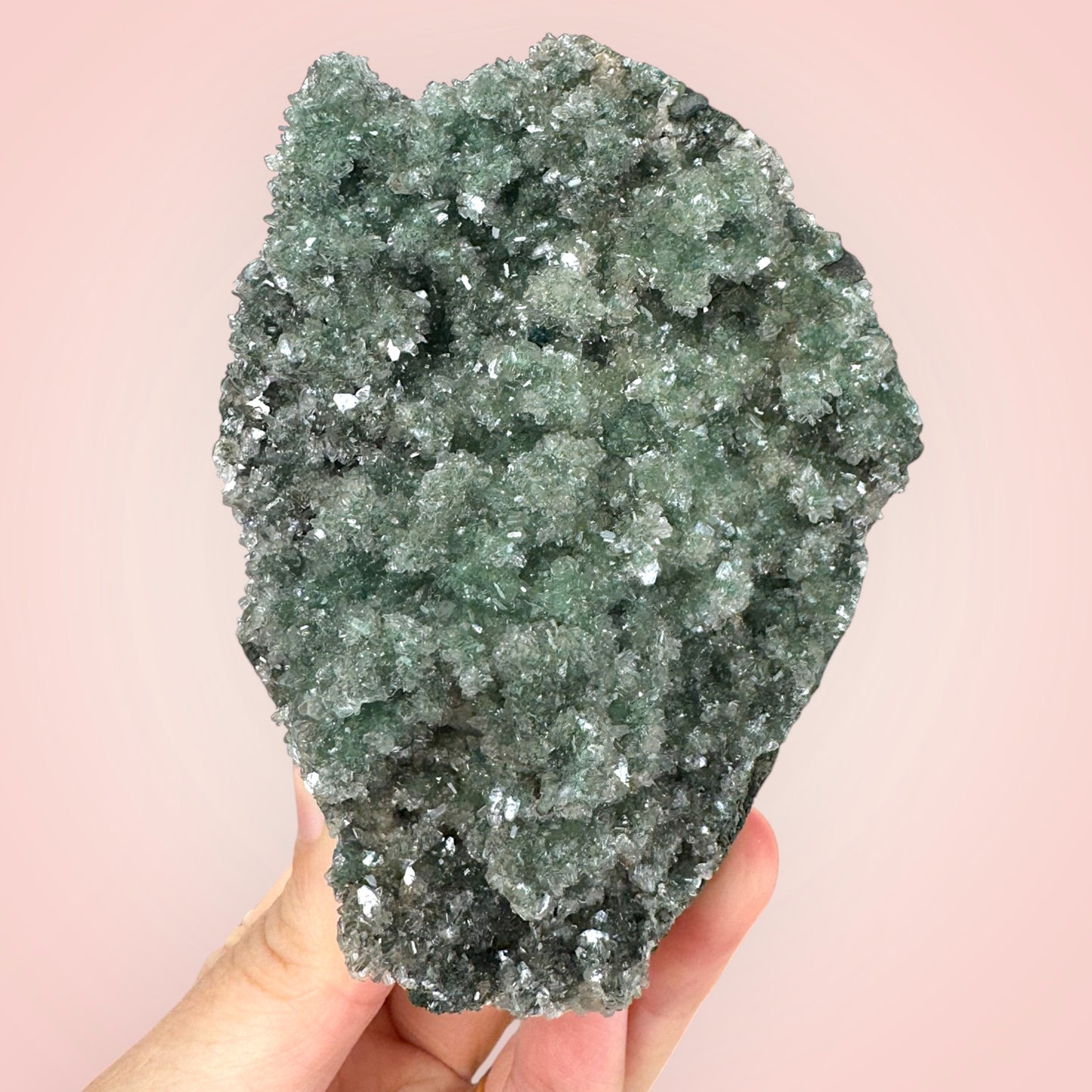 Green Chalcedony Cluster/Specimen