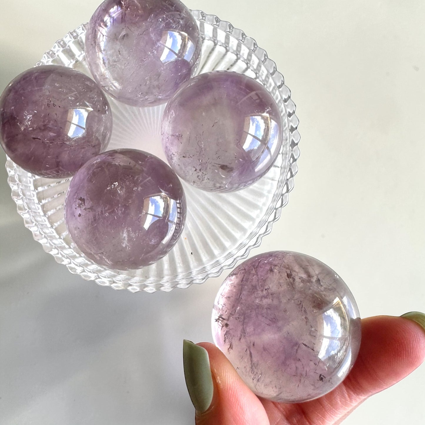 Gemmy Amethyst Sphere 3cm | Intuitively Chosen