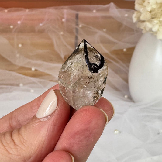 Mini Quartz Enhydro Specimen (23)