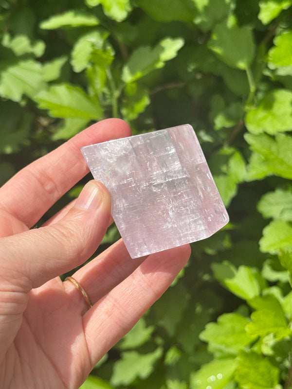 Rare Lilac Optical Calcite Freeform