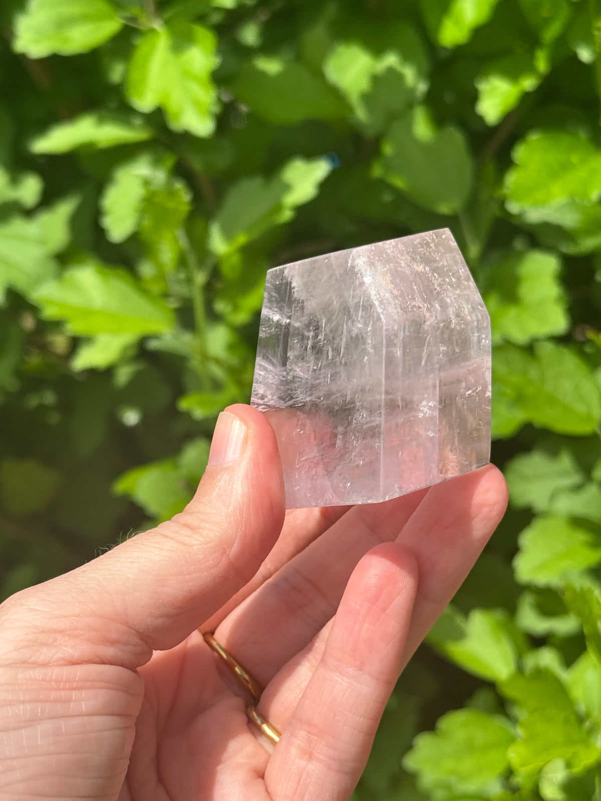 Rare Lilac Optical Calcite Freeform