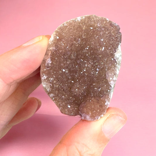 Rainbow Amethyst Cupcake (j)