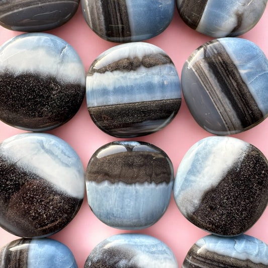 Blue Opal Flat Stones | Choose Your Own