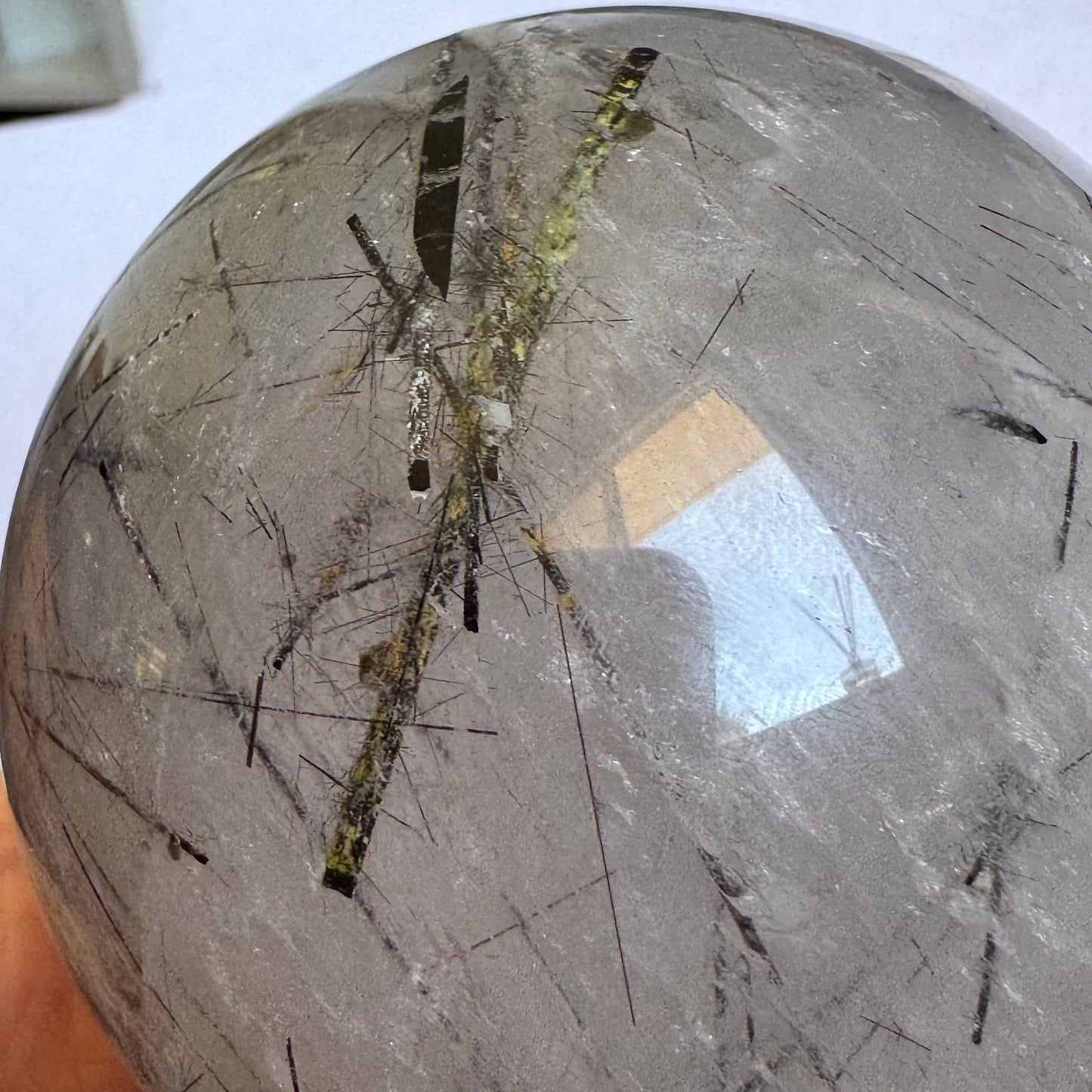 Tourmaline in Quartz Sphere 8cm