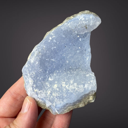 Blue Lace Agate Raw Druzy Cluster