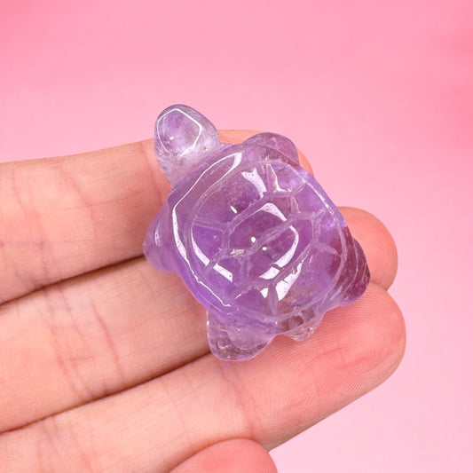 Gemmy Amethyst Turtle