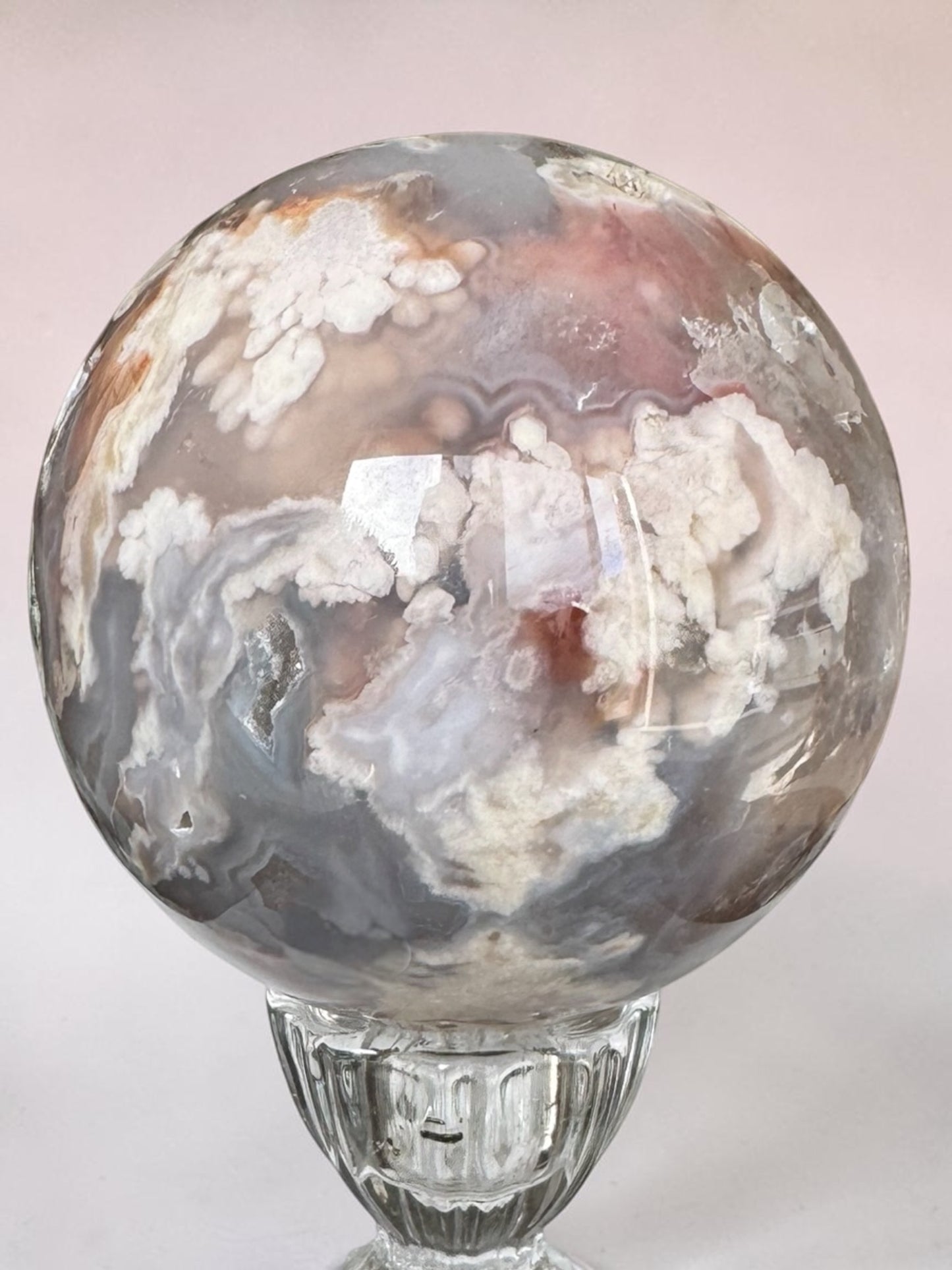 Pink Amethyst Sphere 7.5cm