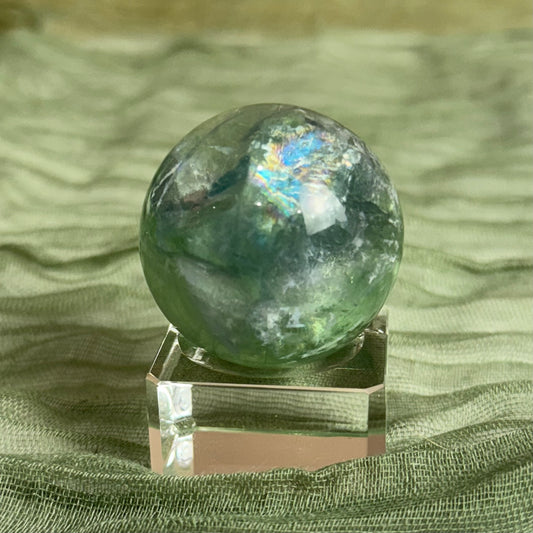 Grape Fluorite Sphere b