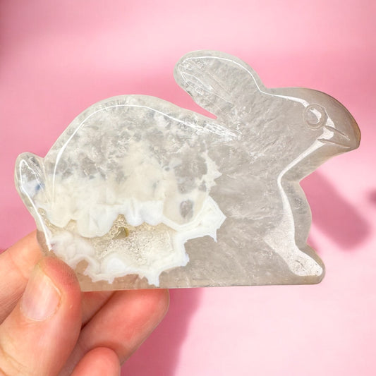 Druzy Agate Bunny