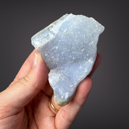 Blue Lace Agate Raw Druzy Cluster