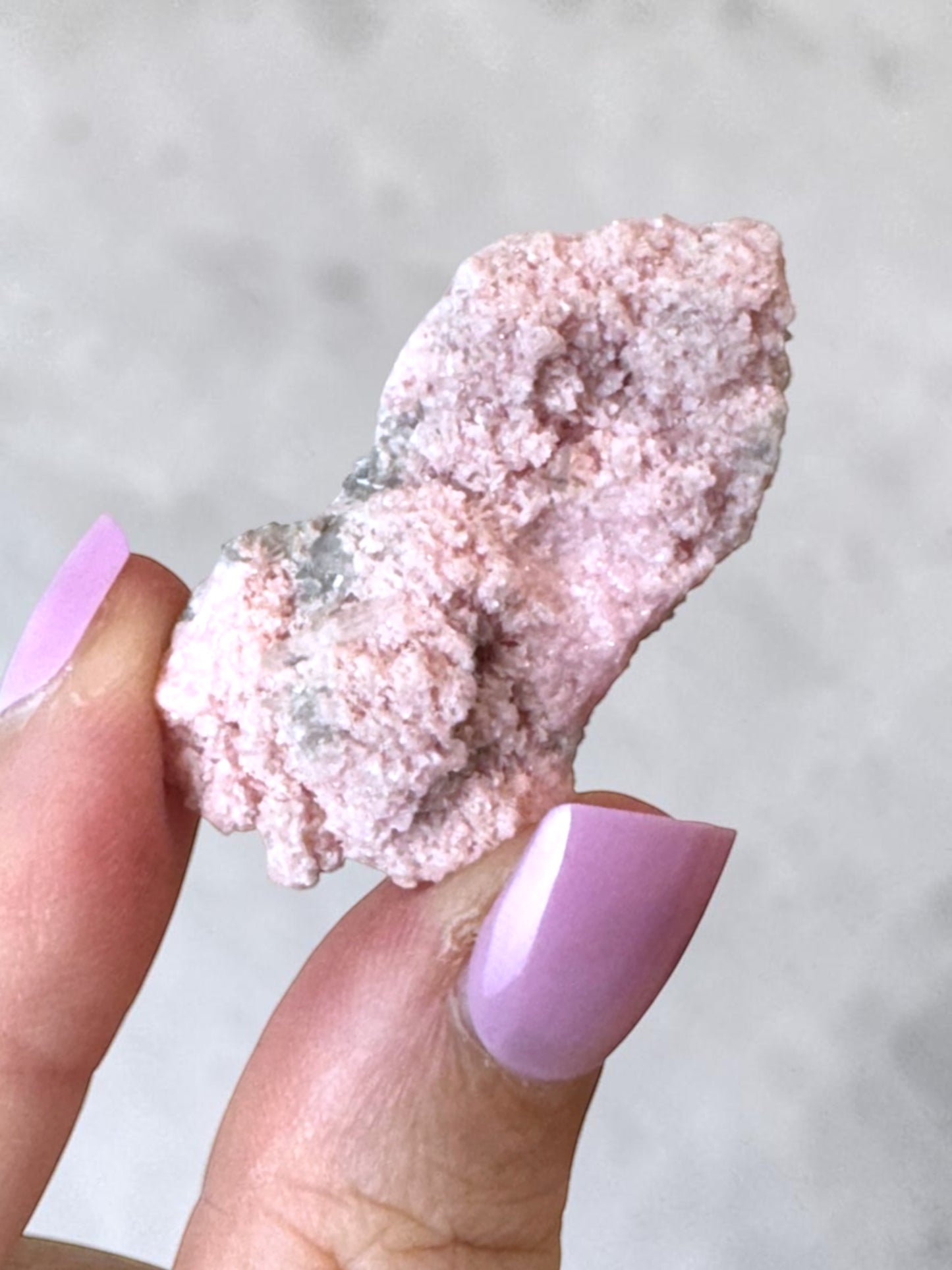 Rhodochrosite with Quartz Specimen - Bulgaria