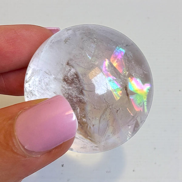 Light Smokey Quartz Sphere 4cm (b)