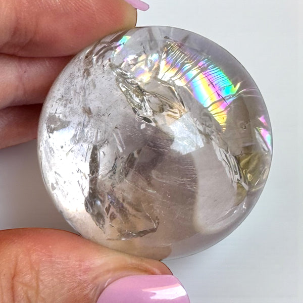 Light Smokey Quartz Sphere 4cm (f)