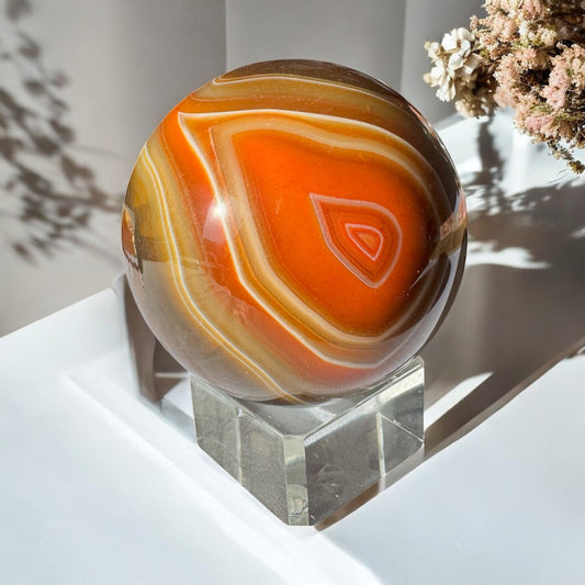 Carnelian Sphere (b) 5.5cm