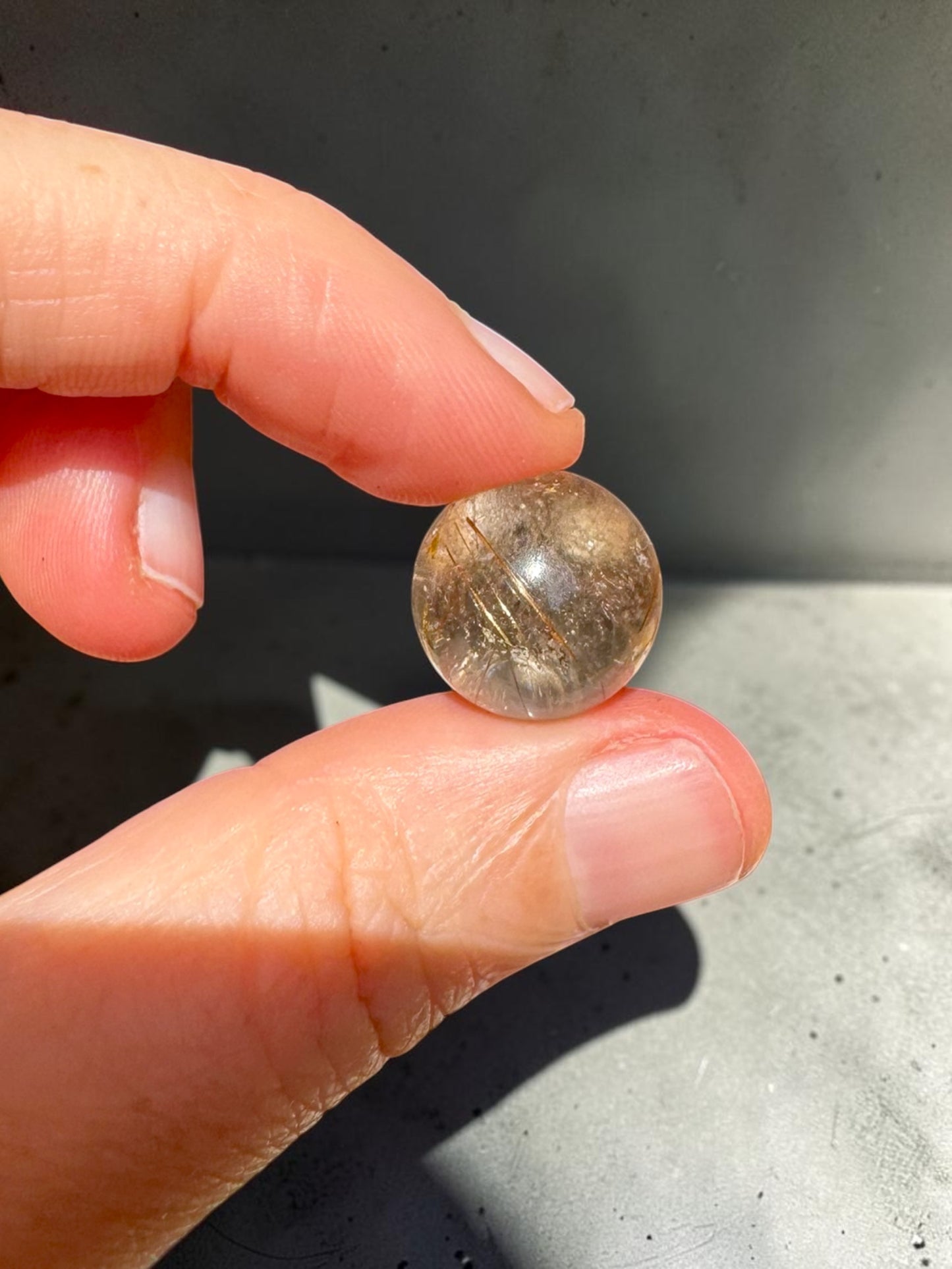 Golden Rutile Mini Sphere