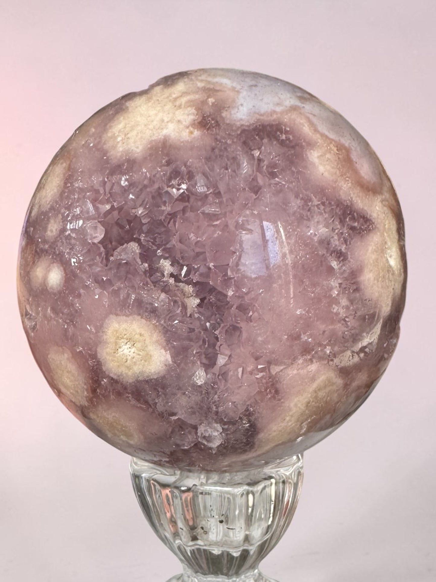 Pink Amethyst Sphere 7.5cm