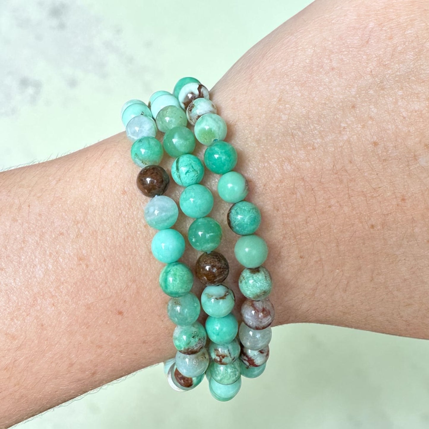 Chrysoprase Bracelets