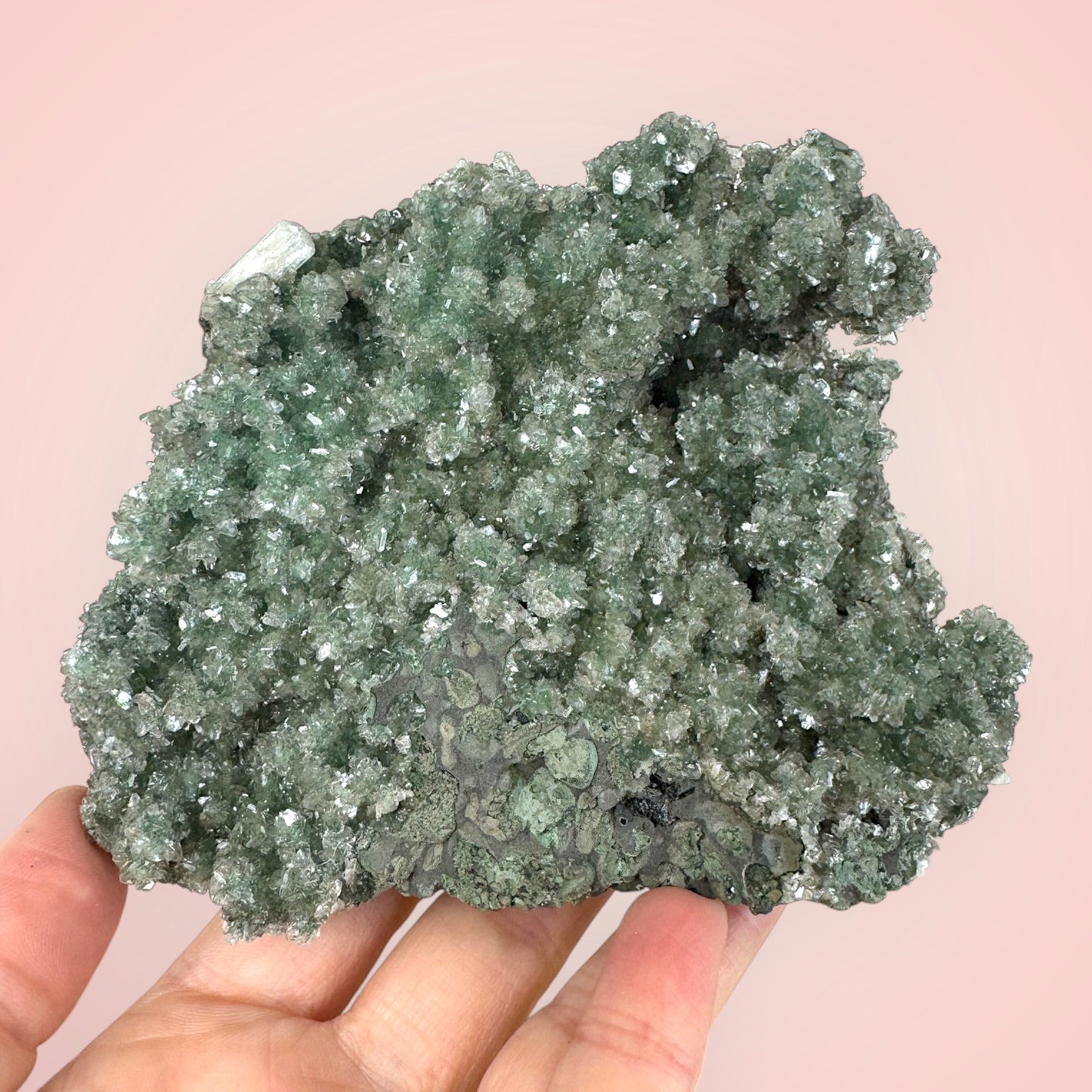 Green Chalcedony Cluster/Specimen