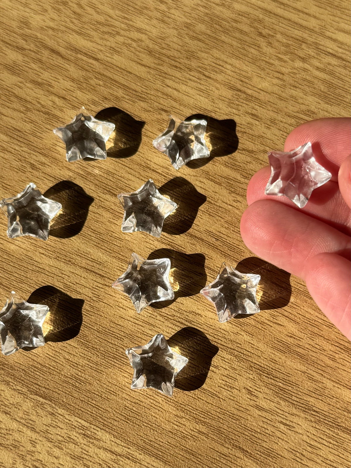 Clear Quartz Mini Star Carving | Intuitively Chosen