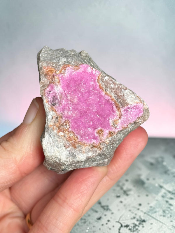Cobalto Calcite Specimen ~ Congo