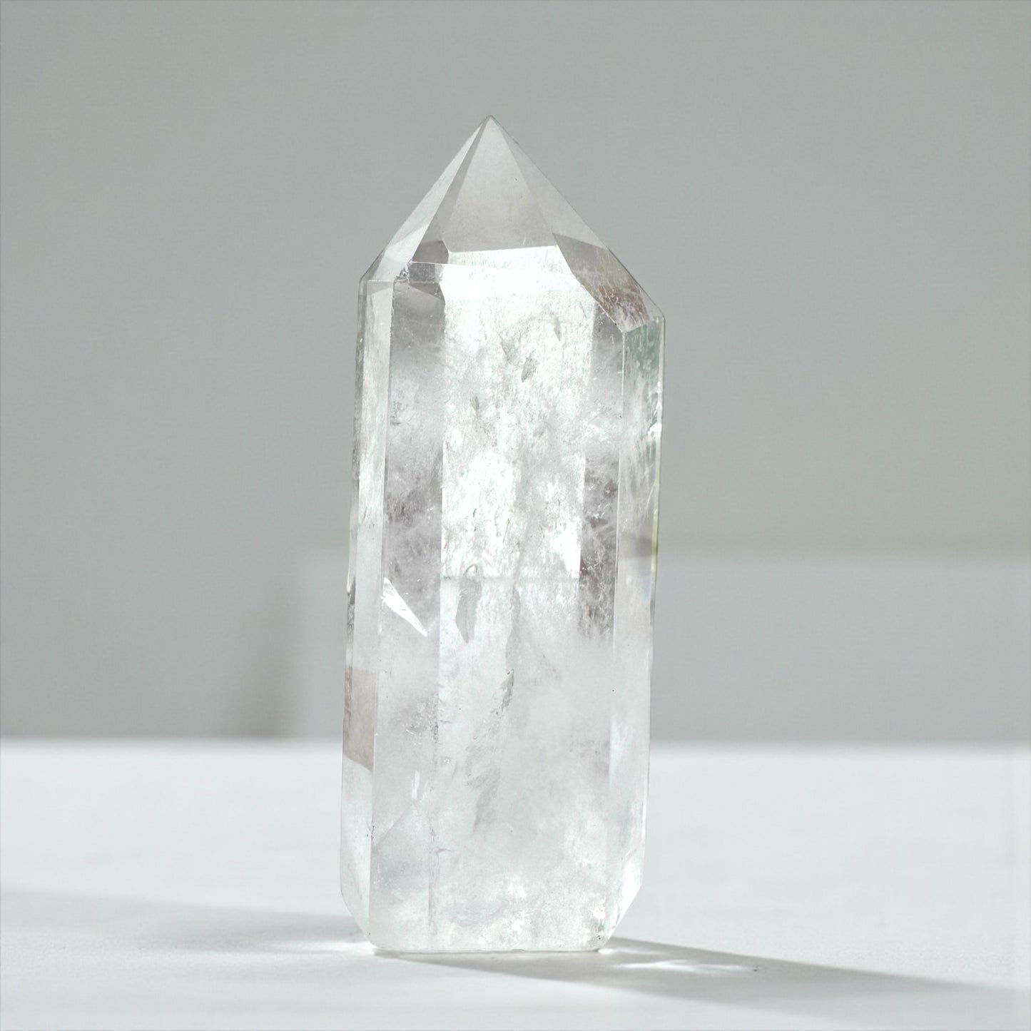 Clear Quartz Tower (c)