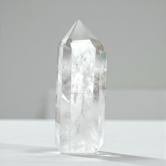 Clear Quartz Tower (c)