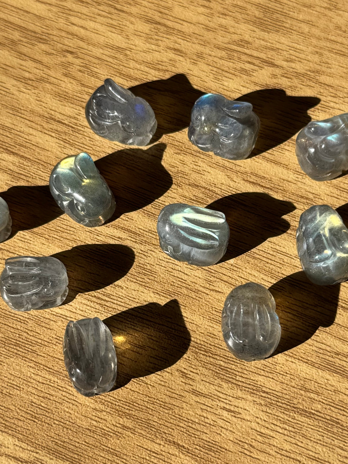 Labradorite Mini Rabbit Carving | Intuitively Chosen