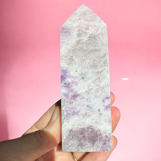 Lepidolite Tower 10.5cm c