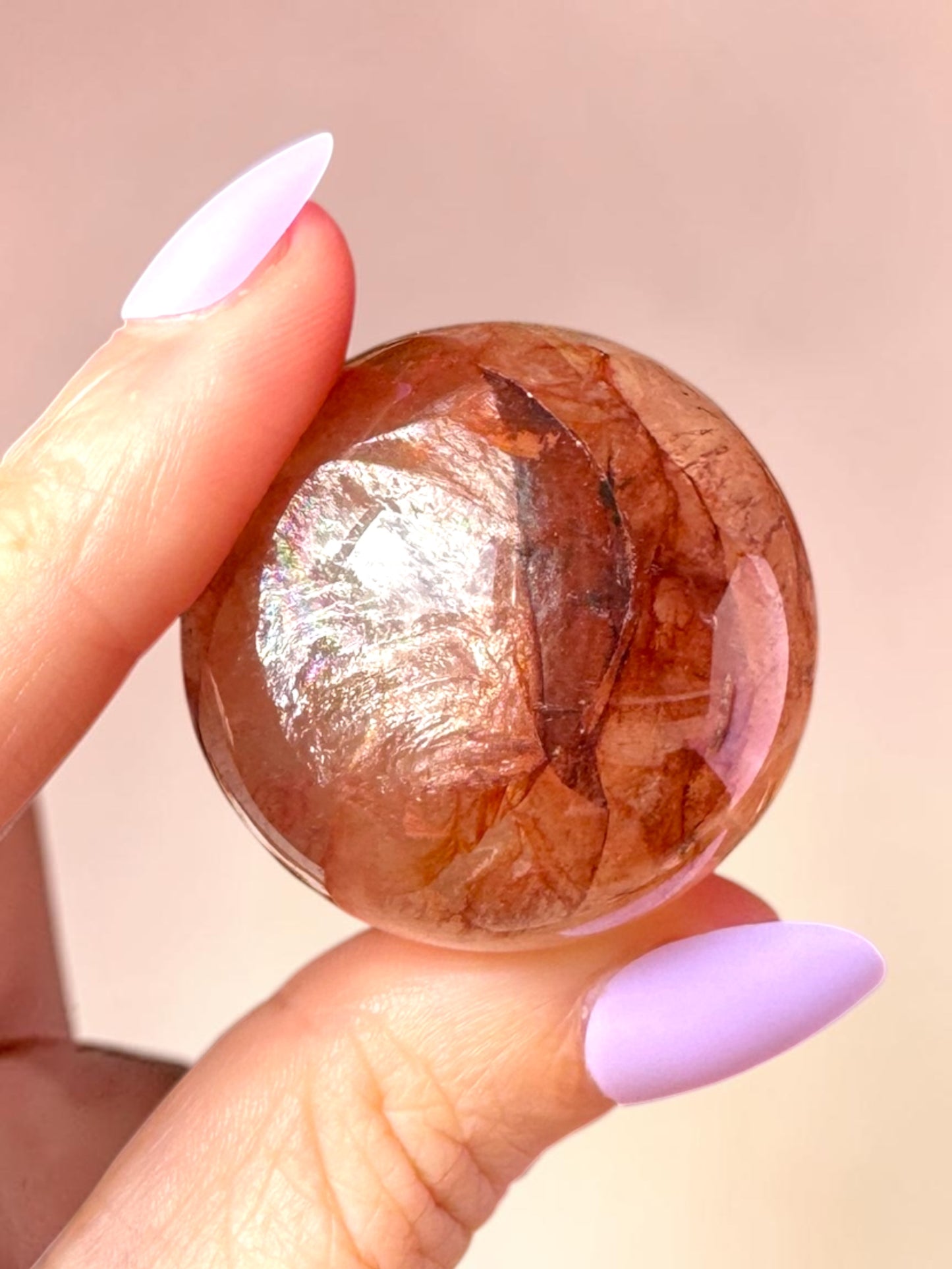 Fire Quartz Sphere