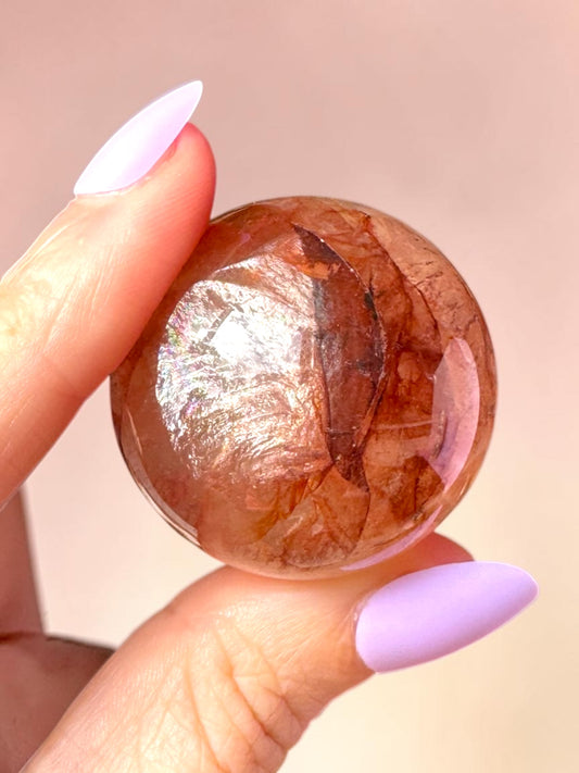 Fire Quartz Sphere