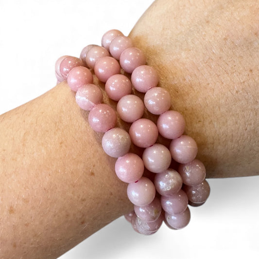 Pink Opal Bracelets 8mm
