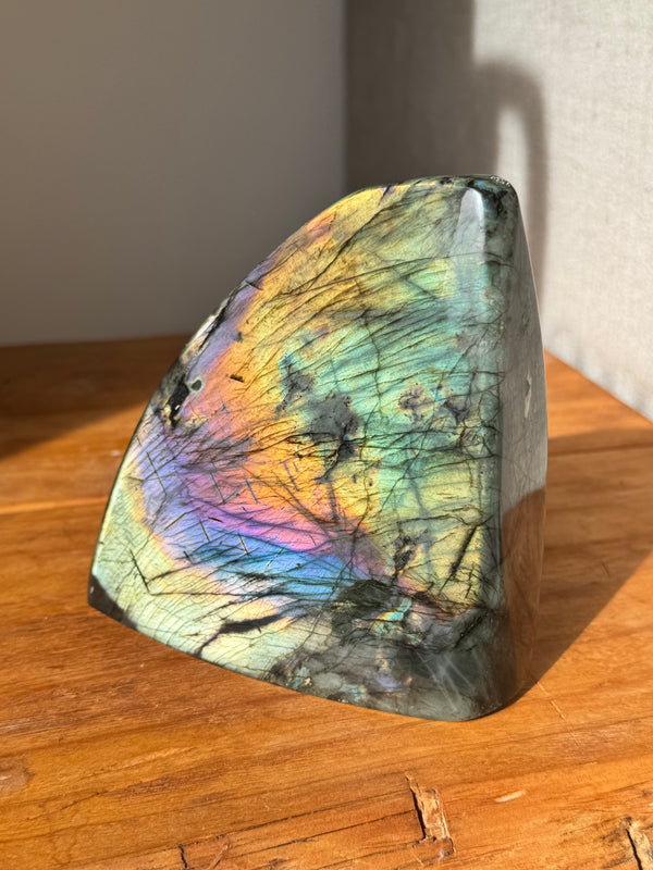 HQ Rainbow Labradorite Freeform