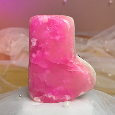 Pink Aragonite Freeform