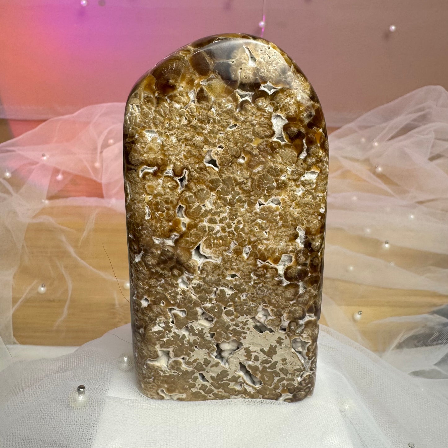 Leopard Chocolate Calcite Freeform