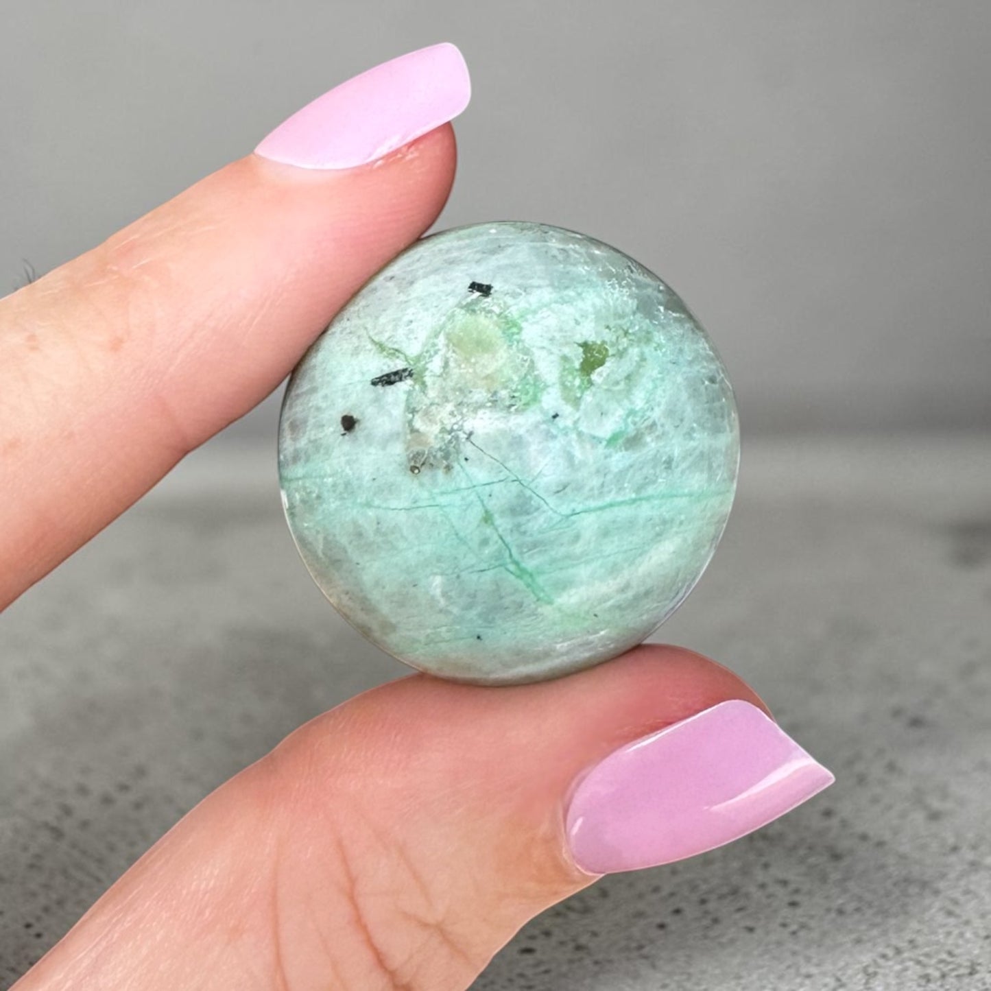 Green Moonstone Mini Sphere