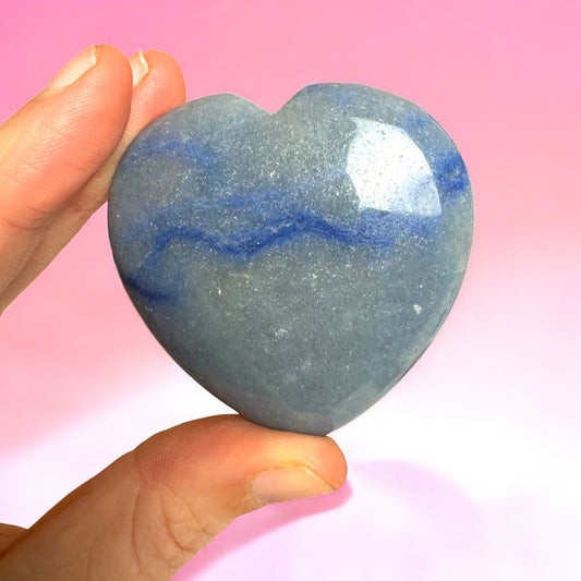 Blue Aventurine Heart