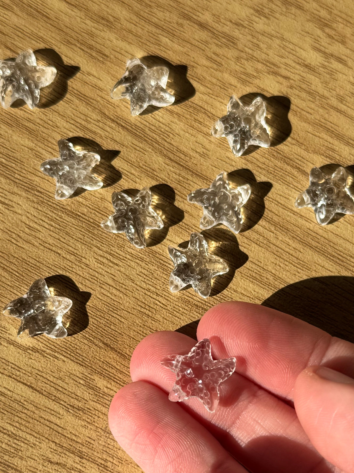 Clear Quartz Mini Starfish Carving | Intuitively Chosen
