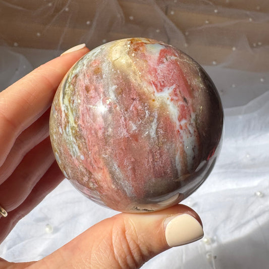Sea Jasper Sphere