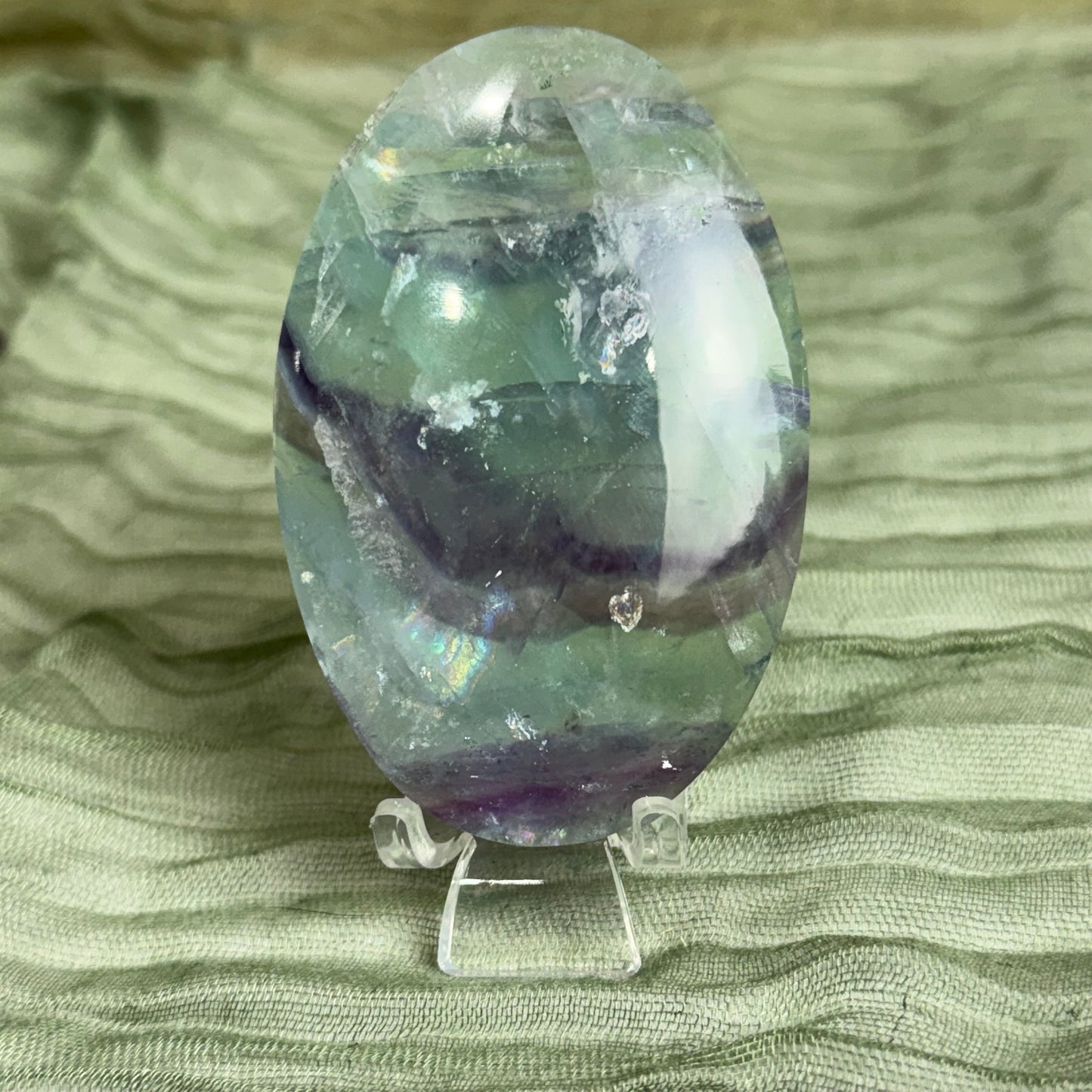 Fluorite Palmstone