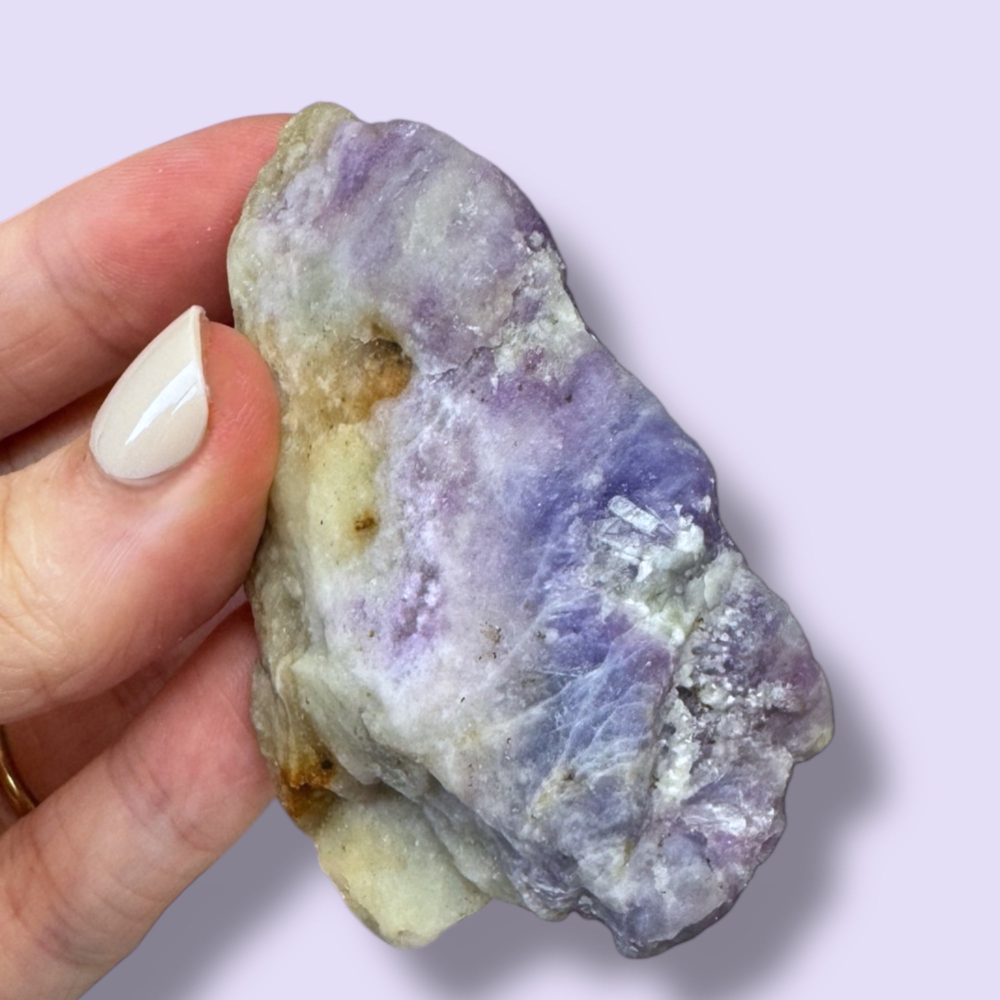 Hackmanite Rough Specimen – Grounded Crystals