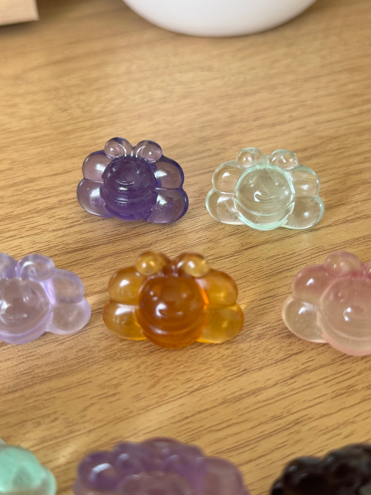 Fluorite Bee Carvings ~ Choose Your Own