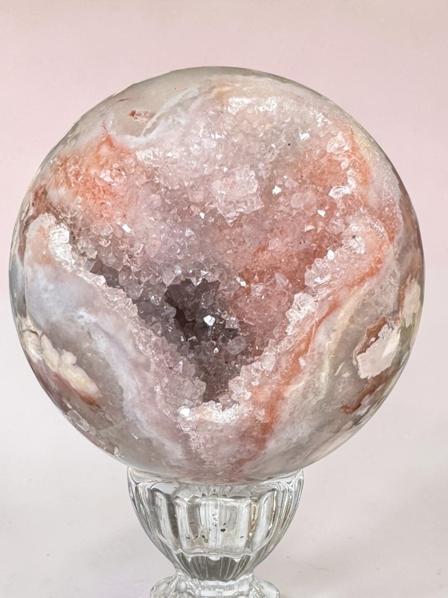 Pink Amethyst Sphere 7.5cm