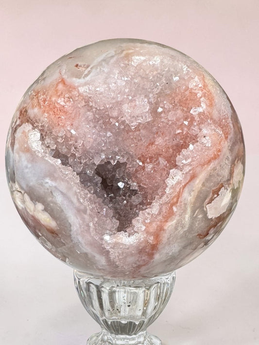 Pink Amethyst Sphere 7.5cm