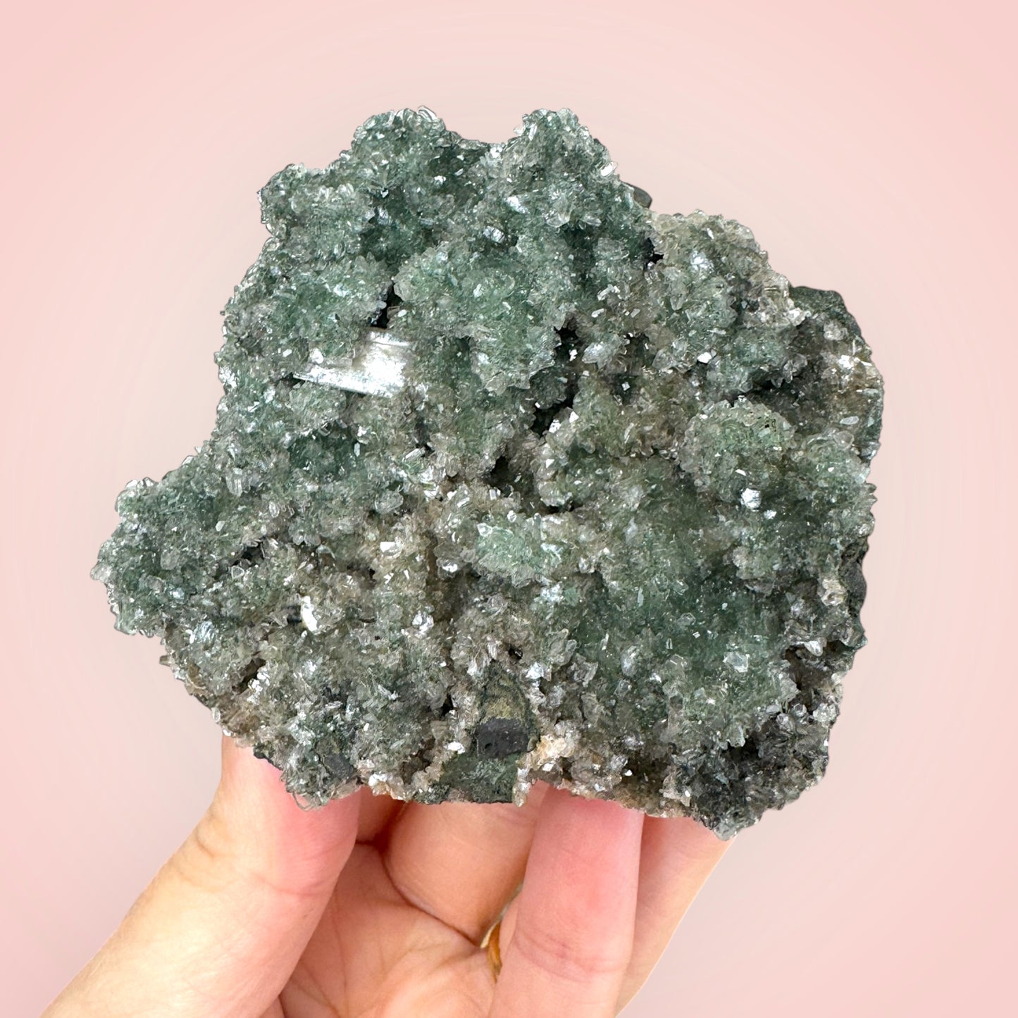 Green Chalcedony Cluster/Specimen